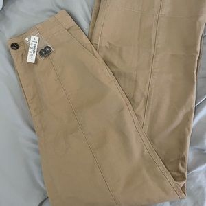 Madewell seamed wide leg pants (size 0)